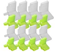 FOMIYES 80pcs Treble Hook Caps Protective Hook Covers with 4 Sizes White #1#2 20pcs Yellow #3#4 20pcs Suitable for Carp and Freshwater Fishing