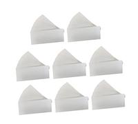 FOMIYES 8packs Absorbent Paper Supplies for School Chemistry Lessons Dust Wipe