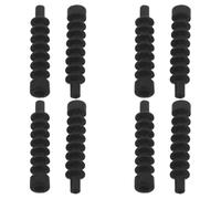 FOMIYES 8pcs Bike Brake Cable Dust Cover Sleeve Rubber Protector for Mountain and Road Bikes, Brake Line Dust Shield for Outdoor Cycling Accessories