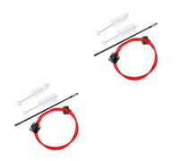 FOMIYES 8pcs Cornet Cleaning Kit Trumpet Instrument Maintenance Accessories Cornet Snake Brush for Trumpet Cleaning Kit Use during Practice Sessions