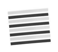 FOMIYES 8pcs Dustpan Plastic Lip Edge Replacement for Repair Cleaning Accessories Outdoor Use