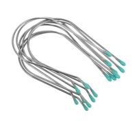 FOMIYES 8pcs Electric Heated Hair Curling Clips Hot Roller Clamp Replacement Accessories U Shaped Lightweight Curlers for Versatile Hairstyling at Home