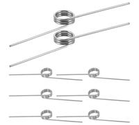 FOMIYES 8pcs Garbage Can Stainless Steel Wire Spring Adjustable Return Spring for Trash Bin Lid Mechanical Return, Foot-Operated Storage Bin Use for Home and Office