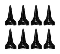 FOMIYES 8pcs Hair Parting Selecting Tool Metal Hair Ring for Braiding Ring for Sectioning Curling Halloween Cosplay Claws Retro Finger Claw Fingertip Black