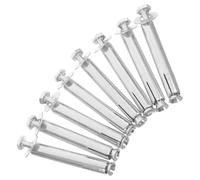 FOMIYES 8pcs Rubber Expansion Screws Heavy-duty Mechanical Vibration Damping Mounts for Driveway Traffic Bump Positioning with Steel Castings Suitable for Commercial and Residential Use