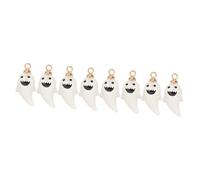FOMIYES 8pcs Skull Charms Pendants Halloween Jewelry Making Accessories Diy Necklace Charms Spooky Earrings Ghost Theme Party Decor