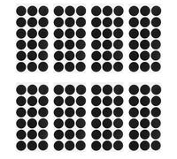 FOMIYES 900pcs Black 2cm Diameter Target Paper Patches Self-adhesive Circles for Shooting Target Repair Classroom and Outdoor Use