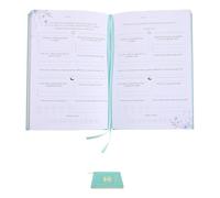 FOMIYES A5 Daily Self-care Notebook for Women and Men, Guided Personal Reflection Journal with Gratitude Prompts, Hardcover Mindfulness Diary for Wellness and Morning Evening Routine