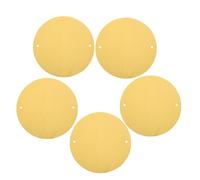 FOMIYES Absorbent Clay Mat 5Pcs Round Pottery Smoothing Pads Clay Throwing Cloth for Ceramic Wheel Pottery Tools and Machine Accessories