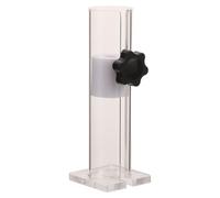 FOMIYES Acrylic Mouse Cage for Laboratory Animal Studies, Cylinder Design with Adjustable Vertical Tube and Reinforced Base, Suitable for Tail Vein and Abdominal Injection of Small