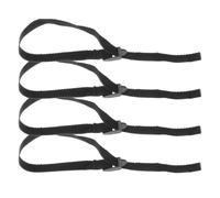 FOMIYES Adjustable Nylon Ski Pole Wrist Straps 4pcs with High Tensile Strength Reusable Design for Skiing Hiking and Walking Sticks Compatible with Trekking Poles and Ski