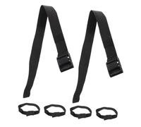FOMIYES Adjustable Patio Umbrella Fixing Straps Outdoor Umbrella Wind Stabilizer 6pcs with Sturdy Pp Material, Easy Carrying for Gardens and Pre-marriage Events