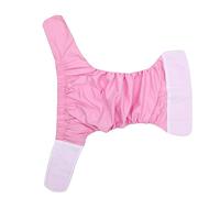 FOMIYES Adjustable Reusable Adult Cloth Diaper with Absorbent Pocket Washable Incontinence Cover for Men and Women Leak-Resistant Elastic Fit for Waist Comfortable Soft for Daily Use