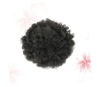 FOMIYES Adjustable Short Curly Afro Puff Ponytail Extension for Women Synthetic Fiber Bun Wrap Drawstring Hairpiece Secure Comfortable Fit Washable Hair Extension for Natural Style