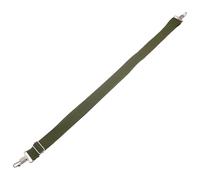 FOMIYES Adjustable Snare Drum Strap Nylon Sling with Metal Buckle 145cm Military Green Shoulder Harness for Marching Band and African Drum Practice