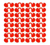 FOMIYES Anti-Pecking Chicken Glasses 1000Pcs Medium Size Opaque Plastic Eye Mask for Pheasants and Chickens Farm Use