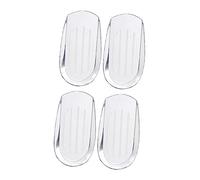 FOMIYES Anti-wear Heel Cups 2 Pairs of Heel Pads Comfortable Material Reducing Pain from Standing Running Dancing Loafers Boots Flats Men's Shoes