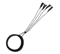 FOMIYES Arabian Costume Mens Headband with Tassel Middle East Traditional Head Wrap Rope Polyester Classic Black for Masquerade Cosplay and Fancy Dress Parties