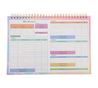 FOMIYES B5 Financial Ledger Budget Organizer Expense Tracker Notebook for Home and Office, Weekly and Monthly Spending Tracker Journal with Cash and Bill Payment Record, Money Management