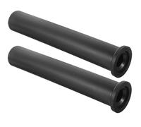 FOMIYES Barbell Adapter Sleeves Pair for Gym Dumbbells, Weight Bar Sleeve Covers with Flat End Caps, Barbell Handle Attachments for Strength Training and Home Fitness