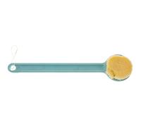 FOMIYES Bath Exfoliating Brush Back Lotion Applicator Shower Brush 15.7x3.1x2.1in Long Handle Soft Nylon Bristles Pp Material Suspend for Drying Suitable for Bath and Assorted Style