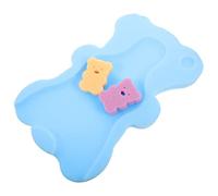 FOMIYES Bath Mat for Boy Girl Boy Girl Bath Sponge Cushion Non-Slip for Newborns and Showers Random Color