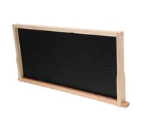 FOMIYES Bee Frame Holder for Beekeeping, Pine Wood and Plastic Material, Efficient and Easy to Use Frame Rack for Honey Harvesting and Professional Beekeepers