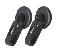 FOMIYES Bill Clip Ticket Holder Clip Self-Adhesive ABS Vehicle-Mounted 360° Rotation Multi-Function Door Access for Car Interior Organization