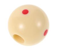 FOMIYES Billiard Cue Ball Training Device with 17mm Hole for Pool Table Practice Snooker Stroke Trainer Ball for Black Eight Pool Cue Correction