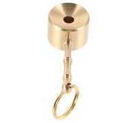 FOMIYES Bird Call Whistle Outdoor Survival Brass Bamboo Segment Whistle Keychain Pendant for Hunting Training Pet Behavior Tool Party Noisemaker