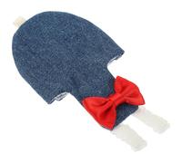 FOMIYES Bird Diaper Flight Suit for Parakeets and Pigeons Denim Medium Size Bird Clothing Protector with Pad Washable Outdoor Parrot Diaper