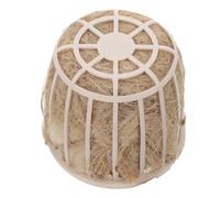 FOMIYES Bird Feature for Plastic Pigeons Bowl Nest Birds and Jute Not Easy to Deform Breeding Hatching Nest with Mental Stimulation