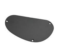 FOMIYES Black Plastic Guitar Spring Cavity Cover Replacement Pickguard with Easy Installation and Decorative Effect for DIY Guitar Parts and Replacement Accessories