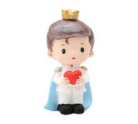FOMIYES Blue Resin Cake Topper with Lovely Appearance Design for Baking and Party Decoration, Adorable Birthday Cake Decor to Create Cozy Atmosphere