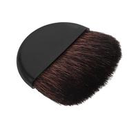 FOMIYES Blush Brush and Contour Brush Small Flat Nylon Hair Portable for Women Travel Use Compact 5cm Half-moon Shape