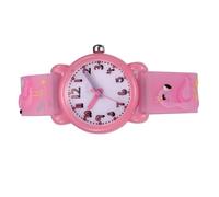FOMIYES Boy Girl Watch with Flamingo Pattern Durable Cartoon Wristwatch for Boys and Girls Ages Fun and Creative Design Pink