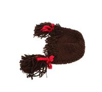 FOMIYES Braid Wigs Cap for Cute Pigtails Knitted Beanie Hat for Warm Winter Bonnet for Halloween Costumes Everyday Wear Soft Yarn Material