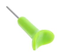 FOMIYES Braille Writing Pen for Blind People with Green Saddle-shaped Plastic Stylus, Portable Braille Writing Supply for Learning and Daily Visual Impairment Aid