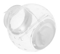 FOMIYES Breathable Helmet for Kitten Protective Abs Space Helmet White Fashionable Adorable Hood for Kittens after Surgery Recovery and Baths