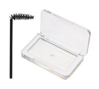 FOMIYES Brow Styling Soap Set Acrylic Box Eyebrow Setting Gel Non-irritating Comfortable Day Wear No Residue