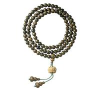 FOMIYES Buddhist Wood Bead Bracelet Beads for Meditation Yoga and Daily Wear Rosary Bracelet for Men and Women for Festivals and Special Occasions