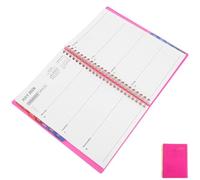 FOMIYES Business Planner Daily Weekly Monthly Agenda Book for Students and Teachers Appointment Organizer with Smooth Writing Goal Setting Diary Notebook for Efficient Work and Study