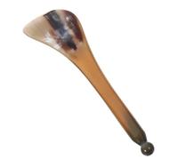 FOMIYES Cattle Horn Guasha Tool Face and Eye Massage Board Natural Scraping Massage Tool for Wrinkle Removal Detox Relaxation Spa Skin Care Random Color