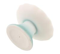 FOMIYES Ceramic Lotus Leaf Tealight Candle Holder with Pedestal Base, Resists Heat Damage and Fading, for Everyday Decorative Table Setups and Prayer Altar, Elegant Oriental Style, Size