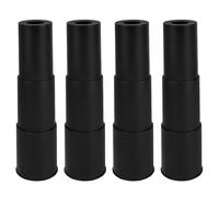 FOMIYES Chair Gas Lift Cylinder Dust Cover 4Pcs Plastic Telescoping Sleeve Three-Section Non-Slip Design for Office Furniture Protection