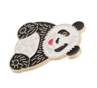 FOMIYES Charming Panda Brooch Pin Metal Lapel Badge for DIY Shirts Bags Hats Cute Cuddly Panda Accessory Gift for Women Versatile Safety Pin Button Clip Craft Project