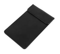 FOMIYES Check Presenters for Restaurants Black Cloth Texture Guest Check Holder Clipboard Binder 10x16cm without Pen Slot Server Book for Dining and Bar Use