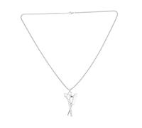 FOMIYES Chic Barber Necklace Pendant for Hairdressers Retro Scissor Comb Design Durable Construction Accessory for Hair Styling Professionals for Salon Owners