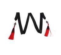 FOMIYES Chinese Hanfu Hair Ribbon Elegant Tassel Hair Rope Headband Gender-neutral Headwear for Traditional Costumes