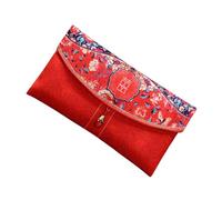 FOMIYES Chinese Style Money Holder Red Envelope Bag for Marriage Couple Wedding Party Multipurpose Cash Card Jewelry Pouch